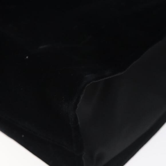 PRADA Hand Bag Velor Black - Picture 9 of 9